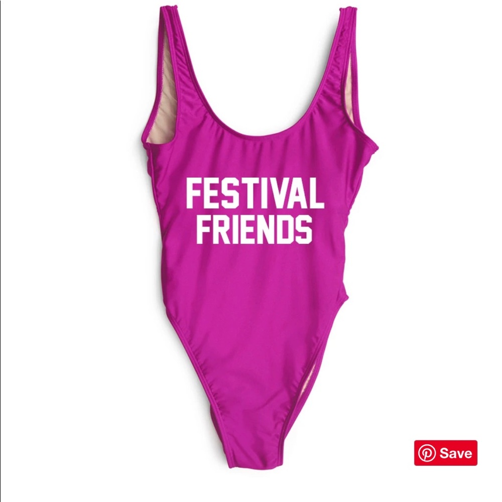 NWOT BRAND NEW: BLUE PRIVATE PARTY SWIM